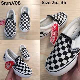 รองเท้าเด็ก VANS ผู้หญิงผู้ชายสินค้าเหมือนตามภาพ 100% พร้อมกล่องรองเท้า