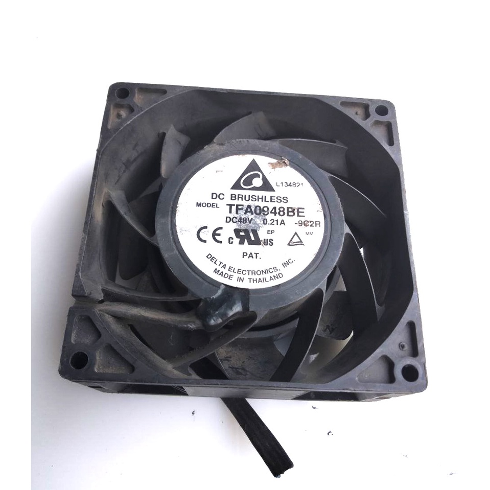 Delta Electronics TFA0948BE 48v 0.21A 9x9x3.8cm dc Fan