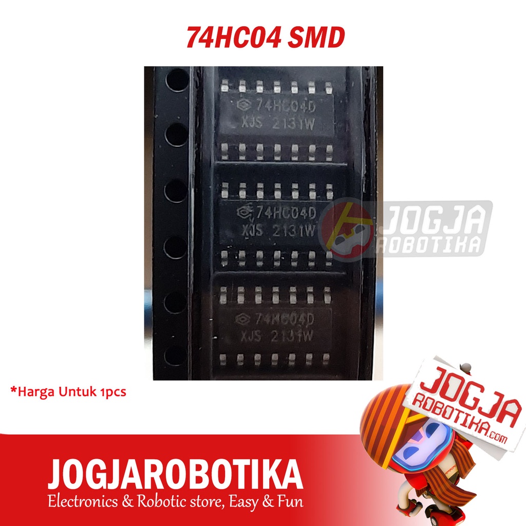 IC 74HC04 SMD 7404 HC04 SMD SOP14 อินเวอร์เตอร์หกเหลี่ยม