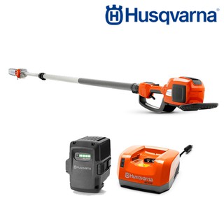 Husqvarna เครื่องตัดกิ่งไม้สูงไร้สายแบตเตอรี่ 536LiPT5 รวมแบตเตอรี่และแท่นชาร์จ (967 88 48-10)