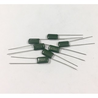 10ชิ้น 0.0056UF 100V 562K 562PF 5.6NF K=ค่าความผิดพลาด+-10% ไมล่า คาปาซิเตอร์ capacitor ตัวเก็บประจุ