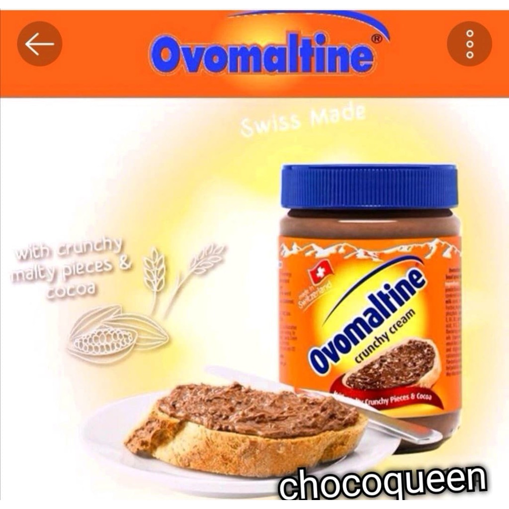 Ovamaltine /แยมโอวัลตินครั้นชี่ หมดอายุ 8/2025
