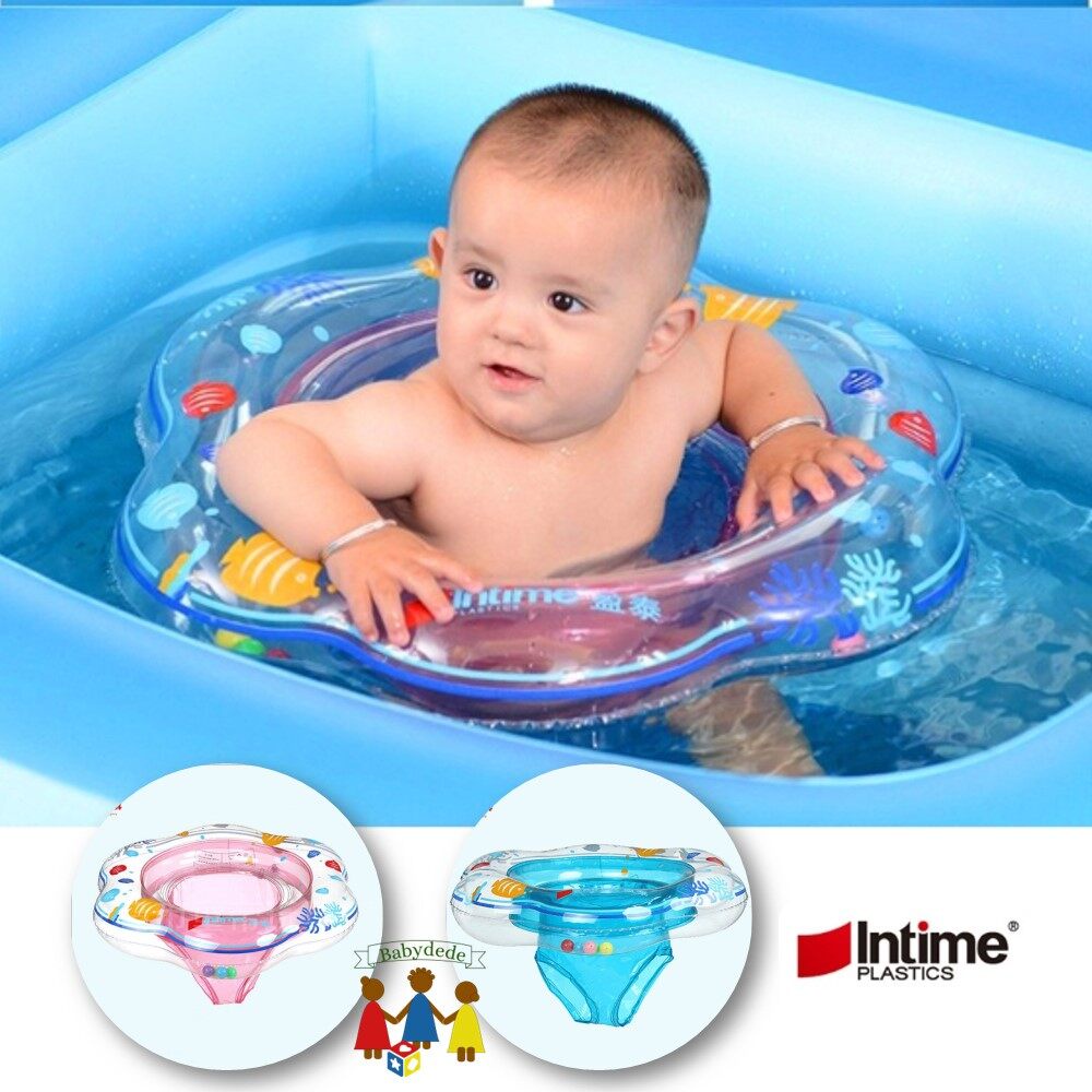 Baby Swimming Float Ring For 336 Months, Neck With Seat, Swim Pool