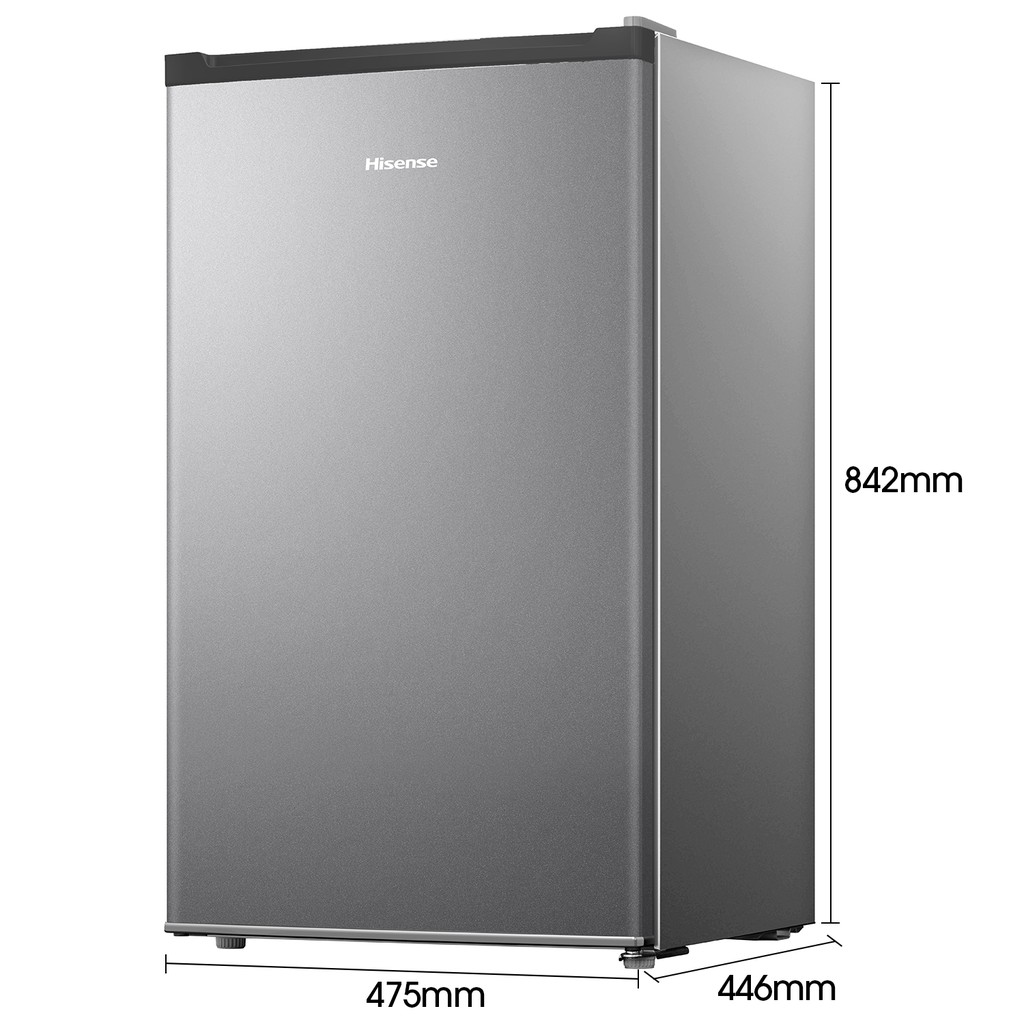 Hisense ตู้เย็น 1 ประตู 3.4 Q/95.8 ลิตร รุ่น RR120D4BD1 #7