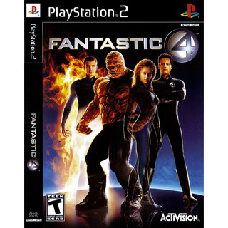 แผ่นเกมส์ Fantastic 4 PS2 Playstation 2 คุณภาพสูง ราคาถูก