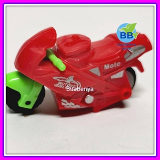ฺBuabenya1 ชิ้น คละสี  คละแบบ รถ มอเตอร์ไซค์ ของเล่น มีลาน ของเล่น มอไซ ถอยหลัง ปล่อยแล้ววิ่ง ของเล่น ขนาดเล็ก