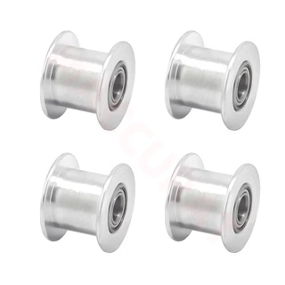 1PC GT2 Idler Timing Pulley 16/20 ฟันล้อ Bore 3/5 มม.อลูมิเนียมเกียร์ฟันกว้าง 6/10 มม.สําหรับ I3 Ender 3 CR10 เครื่องพิมพ์ Reprap