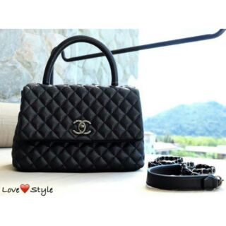 Chanel CoCo Handle  Black Caviar