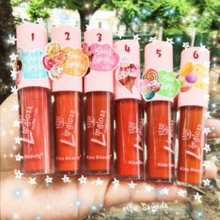 ลิปจุ่มเนื้อแมท Kiss Beauty Sweet Lipgloss Matte Color พร้อมส่ง