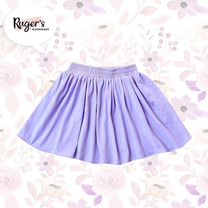 Ruger By Kaymani - กระโปรงเด็กผู้หญิง - Soft Lilac - 4-5 ปี
