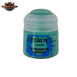 [P210พร้อมส่ง] Citadel : LAYER: SYBARITE GREEN (12ML)สีอะคริลิคสำหรับทาโมเดล