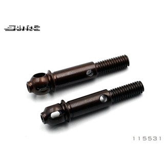 S-115531 Three Section Universal Drive Shaft AXLE (Spring Steel) สำหรับรถวิทยุบังคับ SNRC