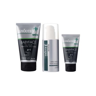 Smooth E Oily Skin For Men Set – สมูทอี เซ็ตดูแลผิวคุณผู้ชาย สำหรับผิวมัน (โฟมล้างหน้า,ครีมบำรุงผิว)