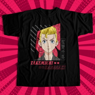 เสื้อยืดวินเทจเสื้อเชิ้ต ลายการ์ตูนอนิเมะ Takemichi Hanagaki Tokyo RevengersS-3XL