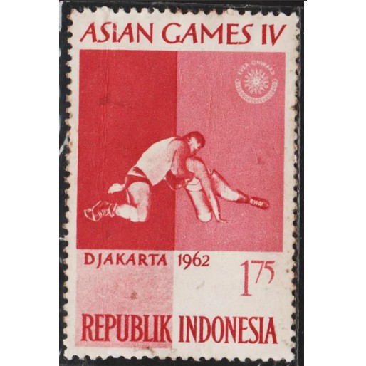 อินโดนีเซีย Filateli Stamp Mint 1v 1963 Asian Games 352