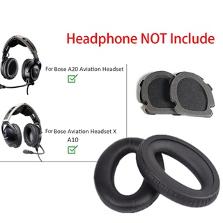 Rr แผ่นฟองน้ําครอบหูฟัง สําหรับหูฟัง Bose Aviation Headset X A10 A20