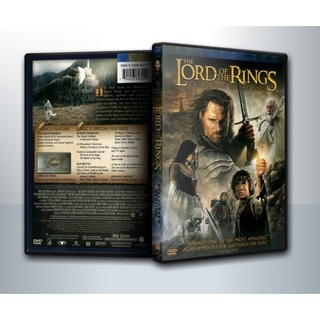 [ DVD Movie มีปก+สกรีนแผ่น-ไม่มีกล่อง ] The Lord of the Rings: The Return of the King มหาสงครามชิงพิภพ ( 2 DVD )