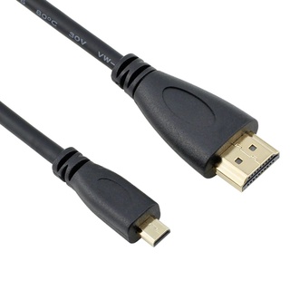 High Speed V1.4 Male to Male HDMI to Micro HDMI Cable 1080p 1440p for HDTV PS3 XBOX 3D LCD.