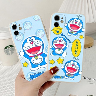 เคสโทรศัพท์มือถือแบบนิ่ม กันกระแทก ลายโดเรม่อน สําหรับ VIVO Y76 Y75 Y73 Y72 Y55 Y53S Y53 Y52 Y51 Y50 Y33S Y33T Y31 Y30 Y30i Y21T Y21S Y21 Y21A Y20 Y20i Y20S