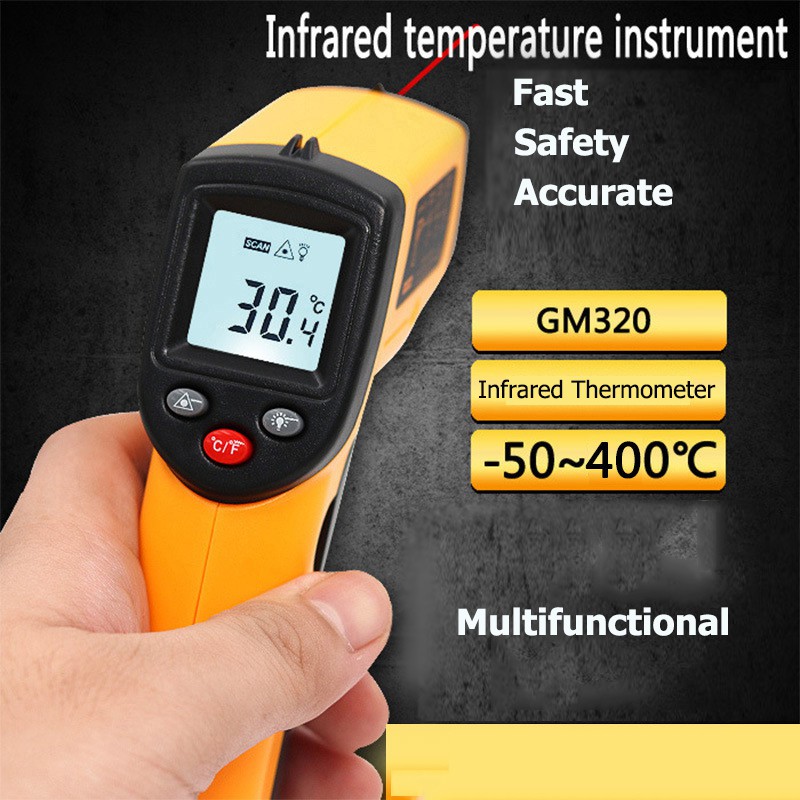 GM 320 เครื่องวัดอุณหภูมิอินฟราเรด แบบไม่สัมผัส