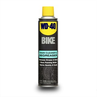 WD-40 BIKE สเปรย์โฟมล้างโซ่และคราบไขน้ำมัน (Chain Cleaner &amp; Degreaser) ขนาด 295 มิลลิลิตร (W051-0530)