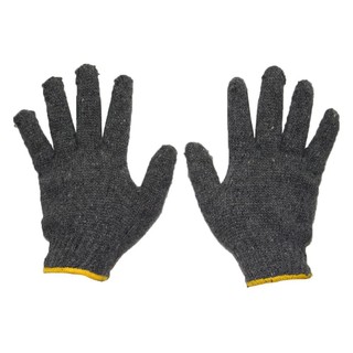 ถุงมือทอ DONGYANG #5 5โหล สีเทา WOVEN GLOVES #5 GRAY GENERAL THICK WOVEN