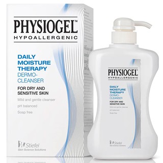 Physiogel Daily Moisture Therapy Dermo-Cleanser for Dry, Sensitive Skin 500ml ฟิสิโอเจล เดลี่ มอยซ์เจอร์ คลีนเซอร์ 500 ม