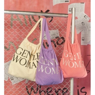 [พร้อมส่ง ของแท้ ツ]  พร้อมส่ง! กระเป๋าผ้า Gentlewoman Tote Bag OH BOY! ใหม่จาก shop