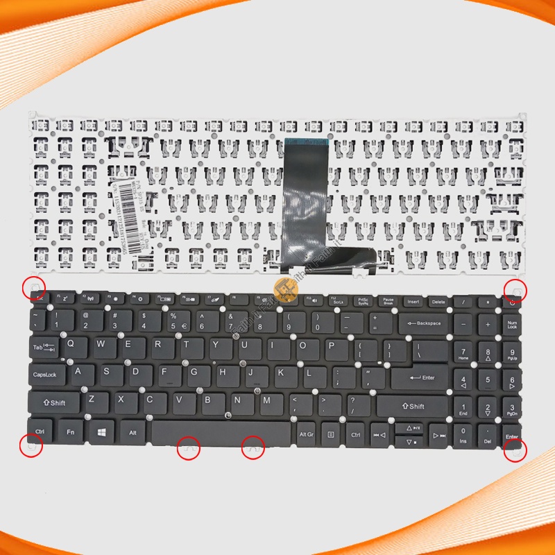 สําหรับคีย์บอร์ด Acer A515-52 A515-52G A515-52K