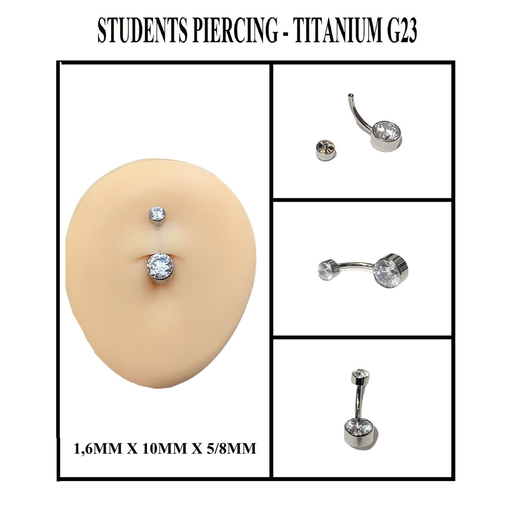 PREMIUM G23 TITANIUM STONE RINGS - TITANIUM RINGS