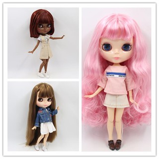 ตุ๊กตาบลายธ์ ชนิดข้อต่อ ผิวสีน้ำตาล ธรรมชาติ ขนาด 30 ซม.