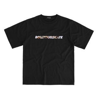 Roll Your Skate Oversized Tshirt Black : SS2 EP1