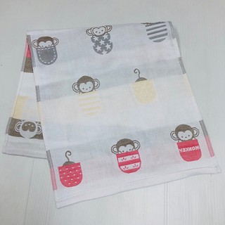 ผ้าเช็ดผม สาลูcotton100%ทอ3ชั้น ขนาด34*74cm