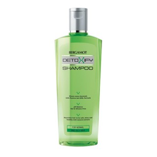 Bergamot Detoxify Shampoo แชมพู เบอกาม็อท สำหรับ ผมธรรมดา ผมมัน (สีเขียว) ขนาด 200 ml 13433