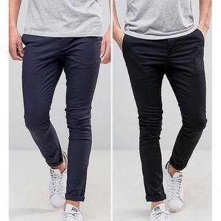 กางเกงทำงาน Size 28” Chino Pants Cotton Spandex