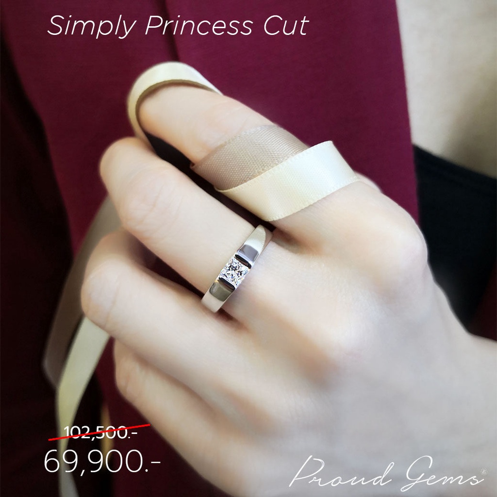 แหวนผู้ชาย ProudGems - Gentlemen's Engagement Ring (RW10029)