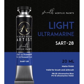 LIGHT ULTRAMARINE สีโมเดลเกรดพรีเมี่ยม Scale 75