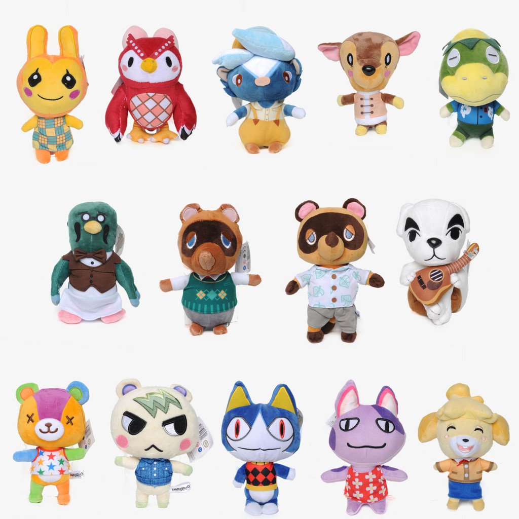17 Styles Animal Crossing Plush Toy New Horizons Game Animal Crossing Amiibo Marshal Plush Doll Gift