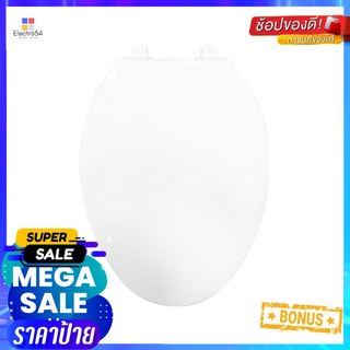 ฝารองนั่งพลาสติก ECO SENCES EC-TSE02 สีขาวPLASTIC TOILET SEAT ECO SENCES EC-TSE02 WHITE