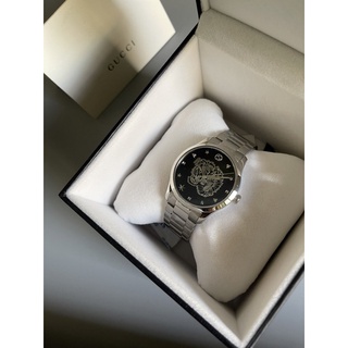 GUCCI G-Timeless Quartz Black Dial Ladies Watch