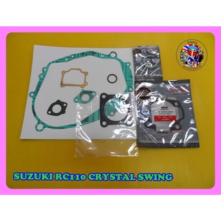 ปะเก็นเครื่องชุดใหญ่ SUZUKI RC110 CRYSTAL SWING  Gasket Complete Set