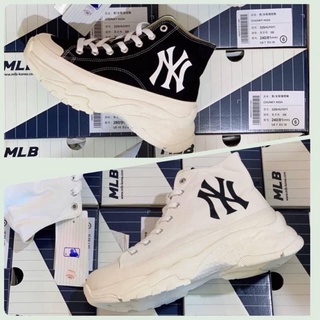 📌📢พร้อมจัด✨ MLB NYรุ่นมหม่ ✨หุ้มข้อ เสริมส้น🔥ราคาดี1590฿🔥🙏🏻สั่งสินค้าแจ้ง สีไซต์ ที่แชทแม่ค้าได้เลยจ้า ส่งของทุกวัน🙏🏻
