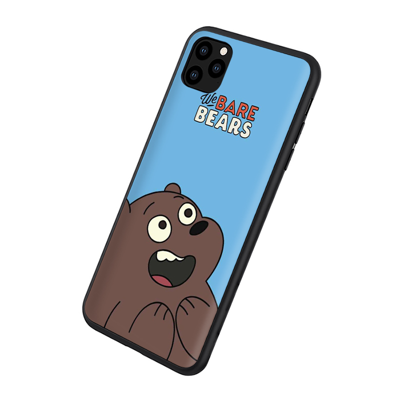 เคสโทรศัพท์มือถือลาย We Bare Bear สําหรับ Apple Iphone 12 11 Pro Max 12 ...
