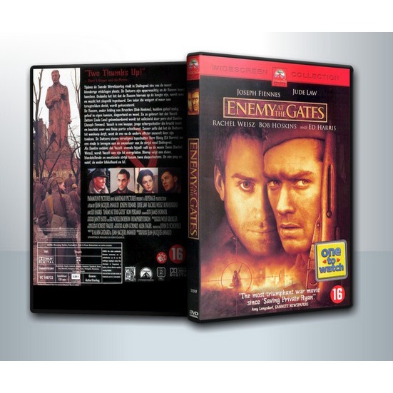 [ DVD Movie มีปก+สกรีนแผ่น-ไม่มีกล่อง ] Enemy at the Gates กระสุนสังหารพลิกโลก ( 1 DVD )