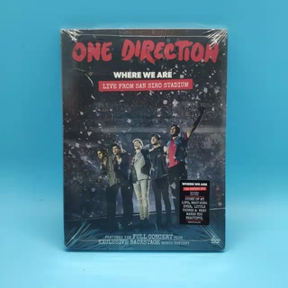 แผ่น DVD ทิศทางเดียว One Direction Where We Are