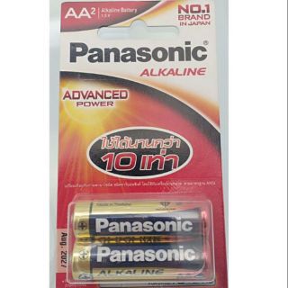 Panasonic ถ่านอัลคาไลน์ ขนาด AA