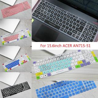 เคสแป้นพิมพ์ซิลิโคนแบบบางพิเศษสําหรับ 15 . 6 นิ้ว acer an 715-51