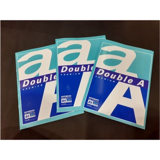 สมุดบันทึก Double A B5 80g สีเส้น