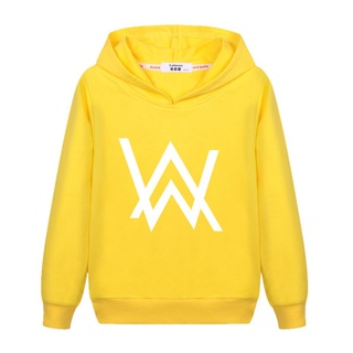 Yttq เสื้อกันหนาว มีฮู้ด ลายโลโก้ AW Master Alan Walker 2020 สําหรับผู้ชาย XQ