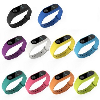 10X Xiaomi Mi Band 2 เปลี่ยนสายนาฬิกานาฬิกานาฬิกาข้อมือรัดสายสำหรับ Xiaomi Mi 2 วง